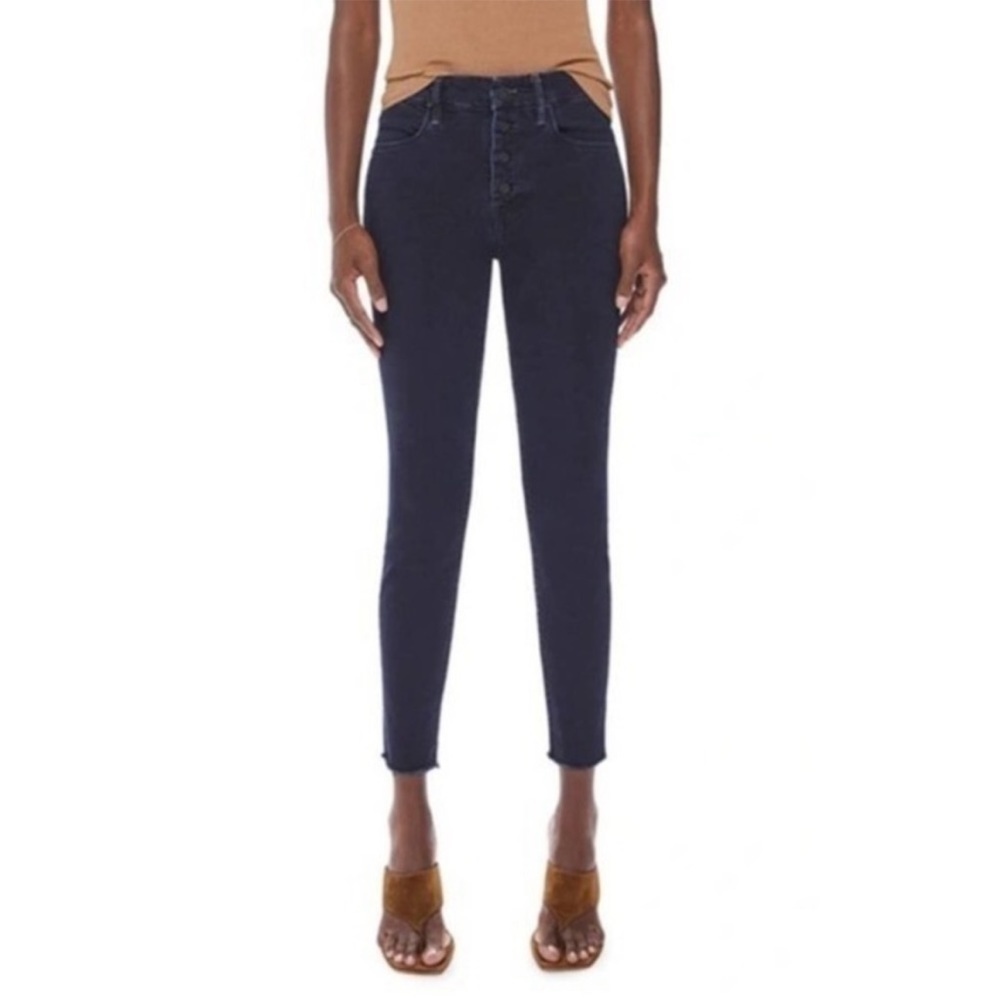 MOTHER Denim The Pixie Ankle Fray Holding Hands Jean High Waist Sz 30 NEW